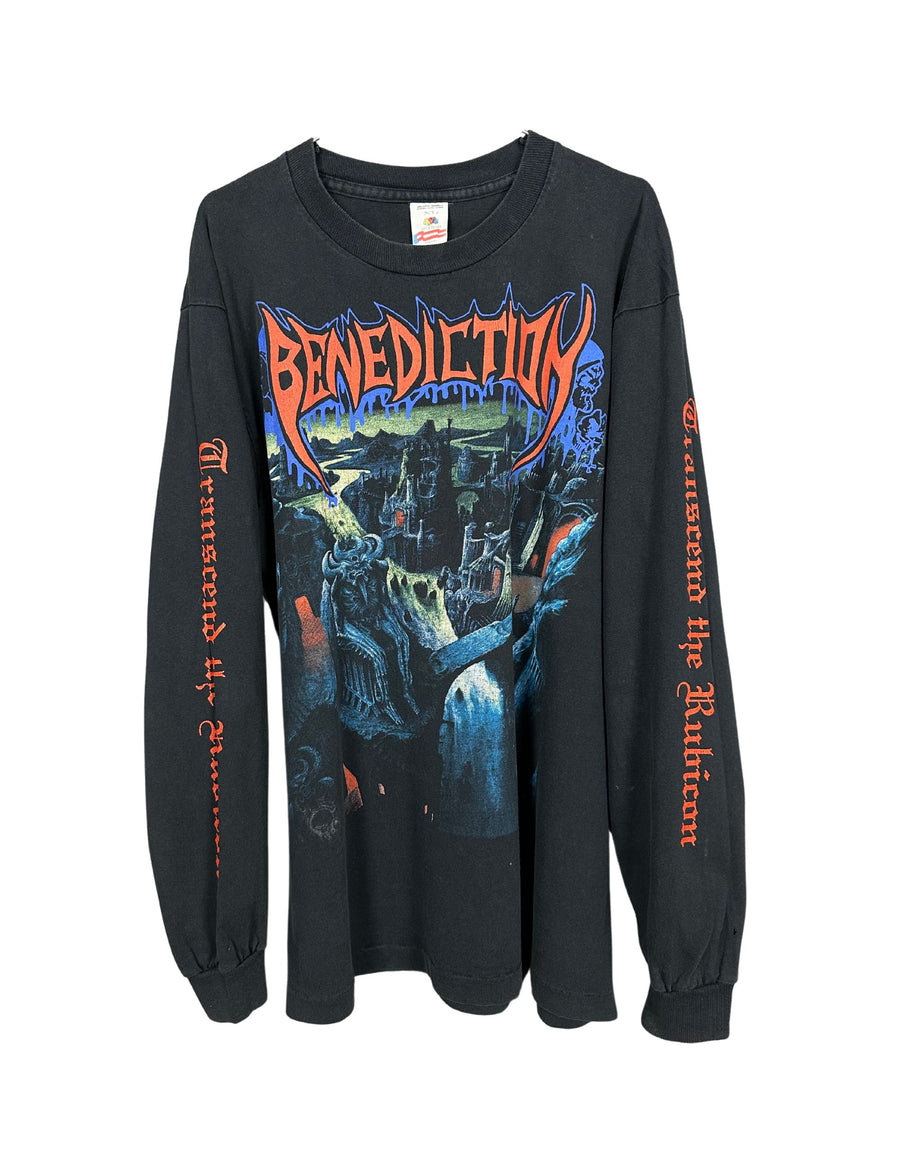 Benediction 1993 Transcend The Rubicon Vintage Longsleeve