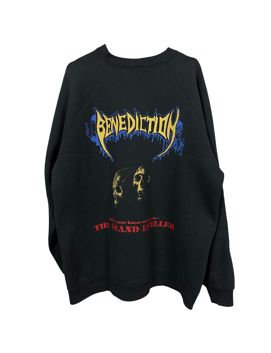 Benediction 1991 The Grand Leveller Vintage Sweater