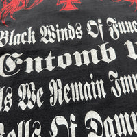 Vintage 1992 Immortal Black Winds Of Funeral T-Shirt
