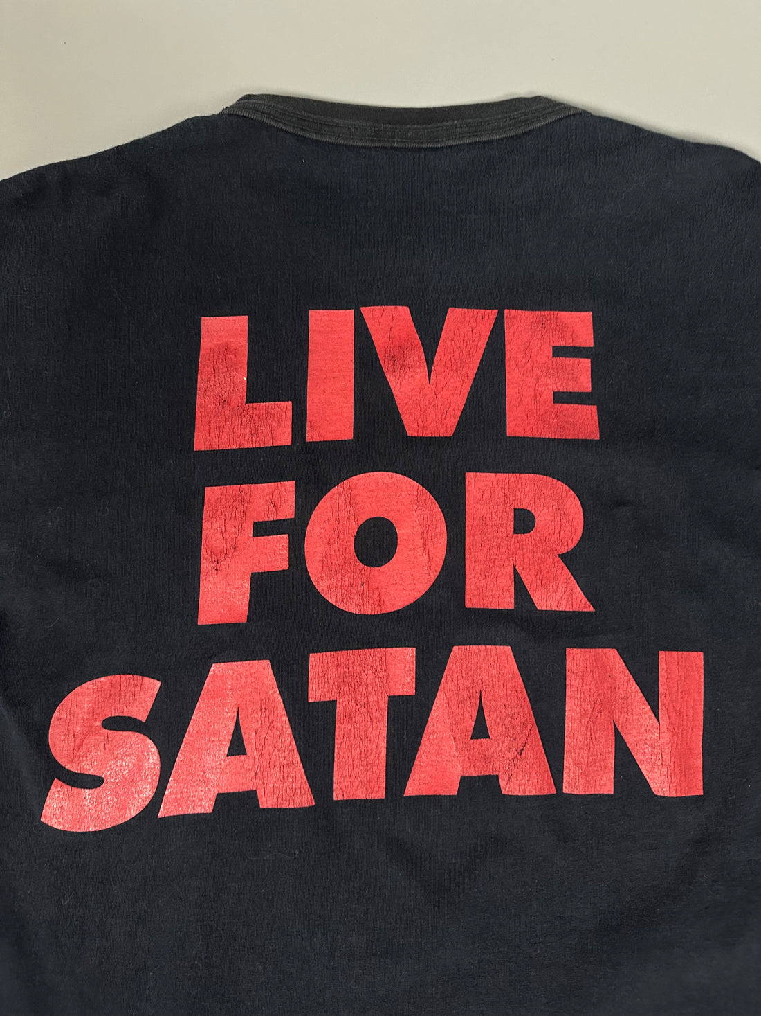 Vintage 1997 Gehena Live For Satan T-Shirt