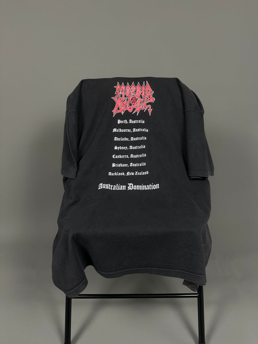 Vintage 1995 Morbid Angel Australian Domination T-Shirt