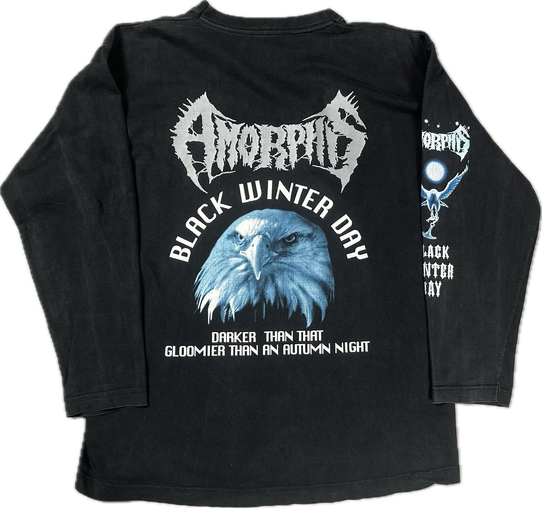 Vintage 1994 Amorphis Black Winter Day Longsleeve
