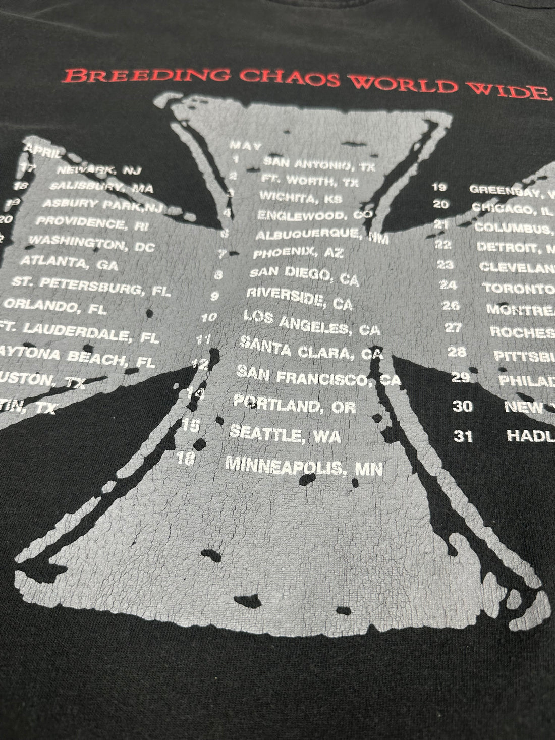 Vintage 1992 Entombed Already Dead T-Shirt