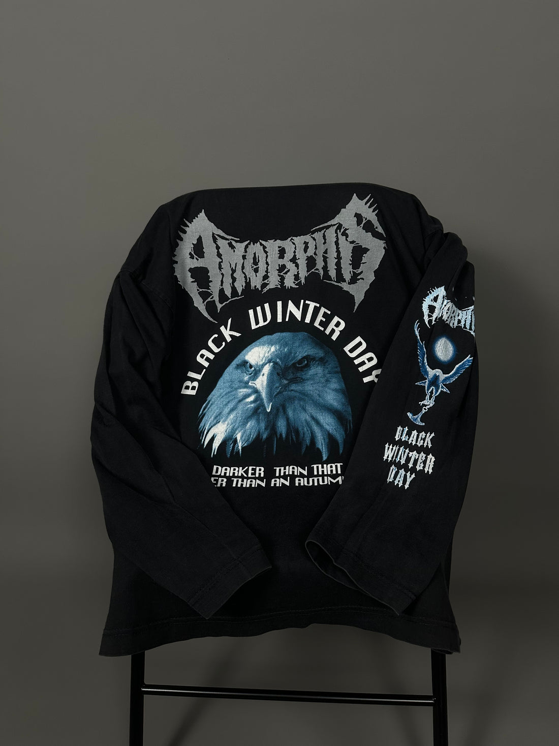 Vintage 1994 Amorphis Black Winter Day Longsleeve