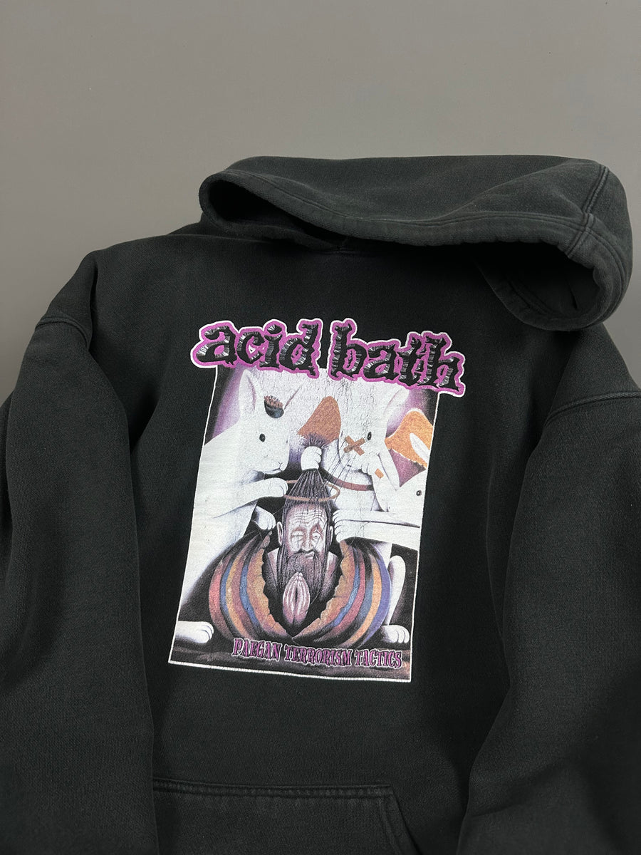 Vintage 1996 Acid Bath Paegan Terrorism Tactics Sweatshirt