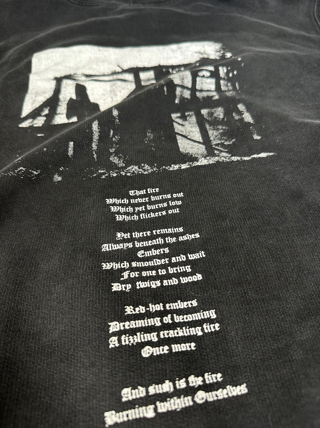 Vintage 1999 Burzum Aske Hoodie