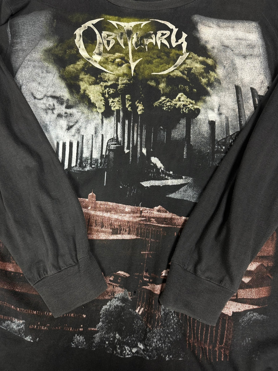 Obituary 1994 World Demise Vintage Longsleeve