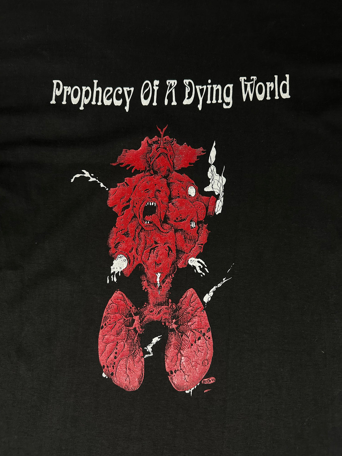 Vintage 1991 Revenant Prophecy Of A Dying World T-Shirt