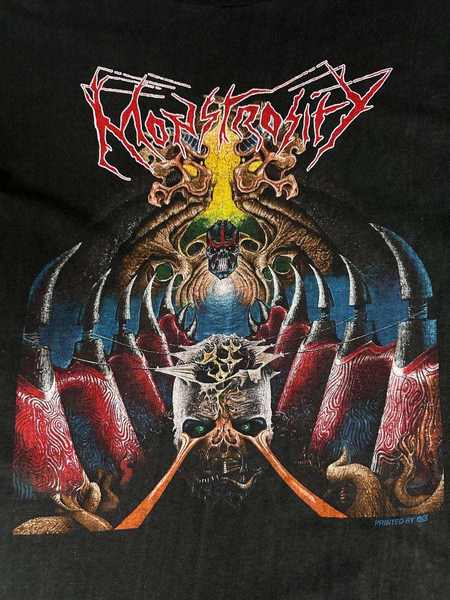 Vintage 1992 Monstrosity Imperial Doom T-Shirt