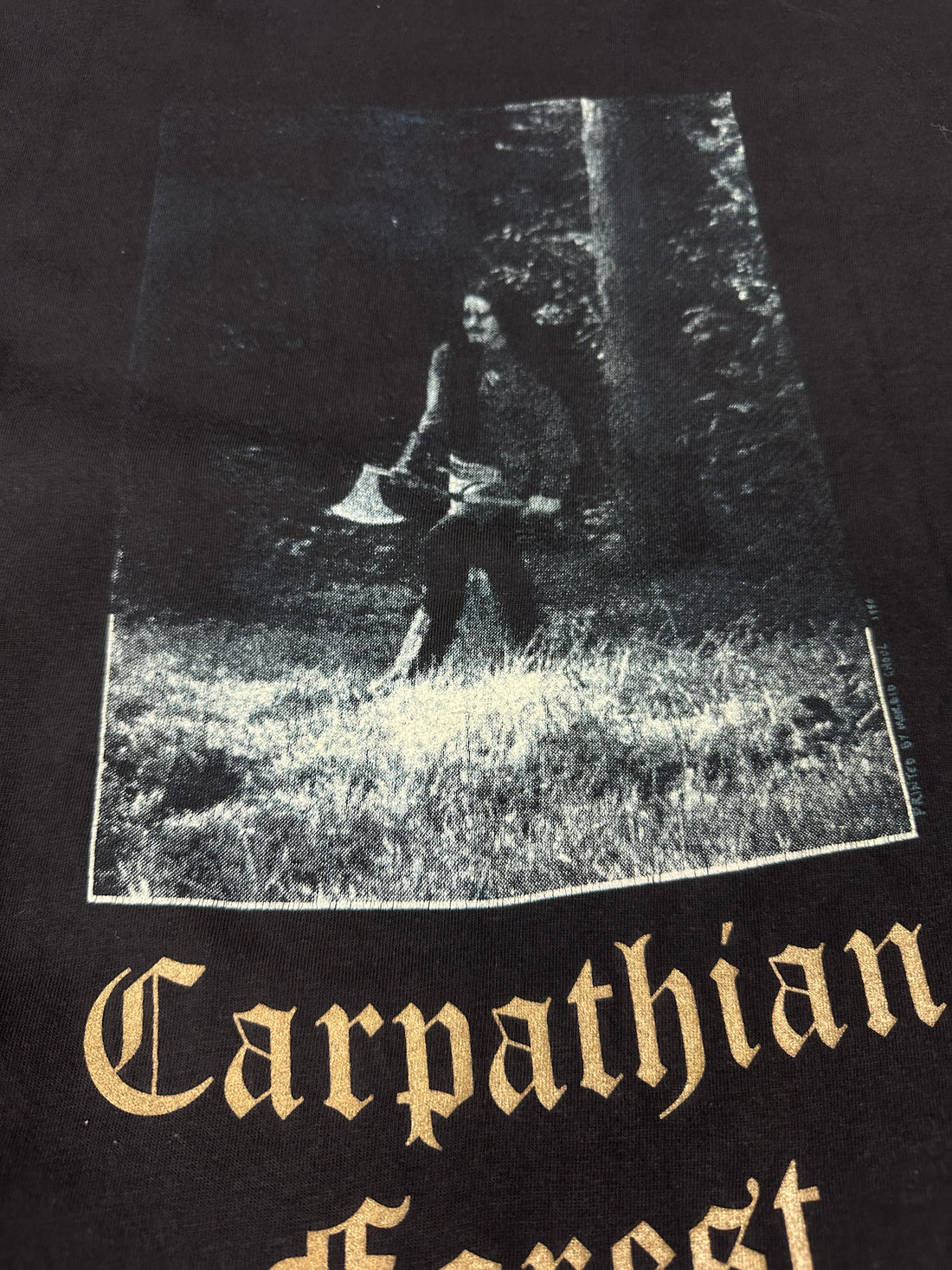 Vintage 1996 Carpathian Forest Avantgarde Records T-Shirt (First Print)