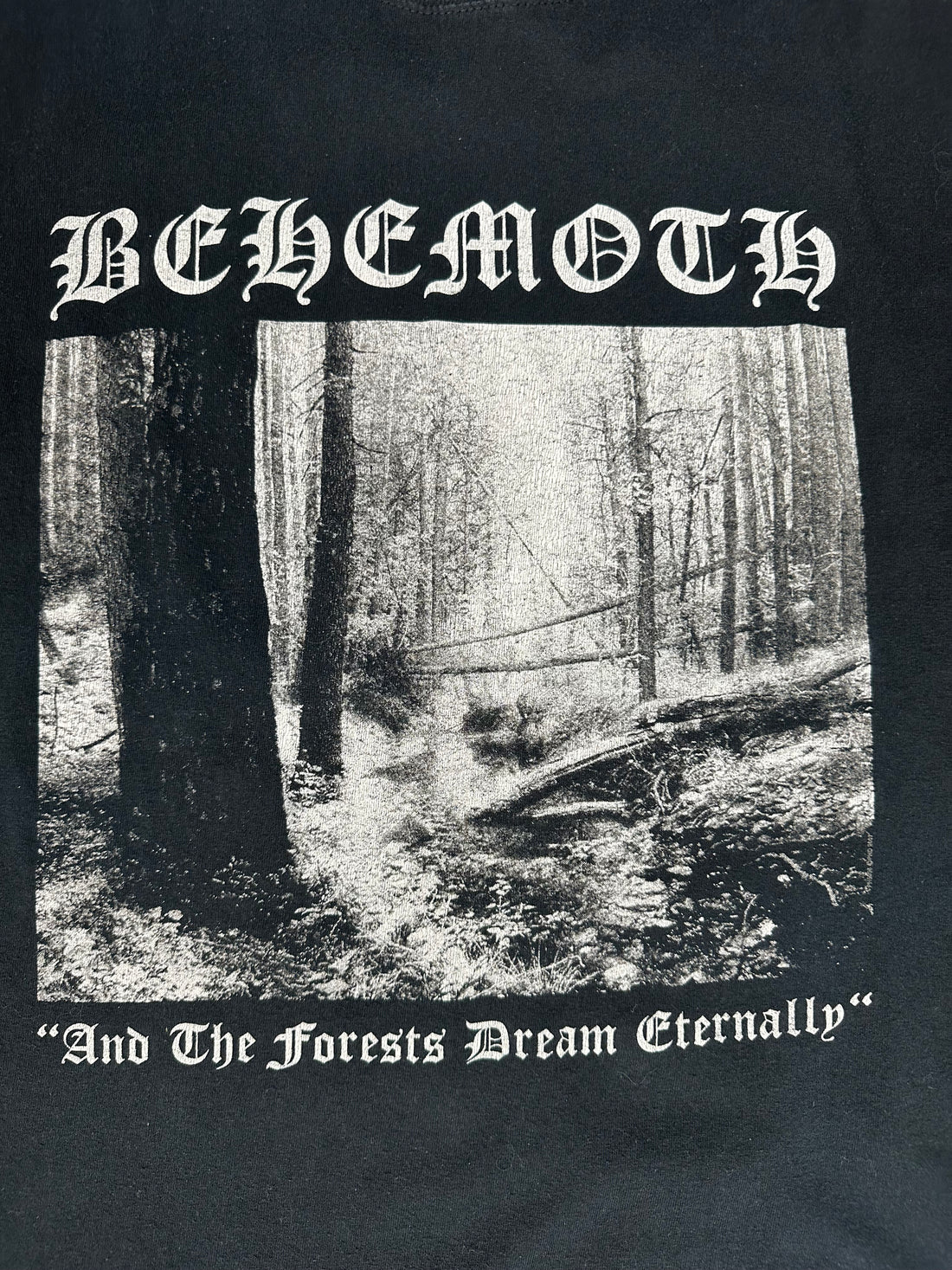 Behemoth 2007 Forests Dream Eternally Longsleeve