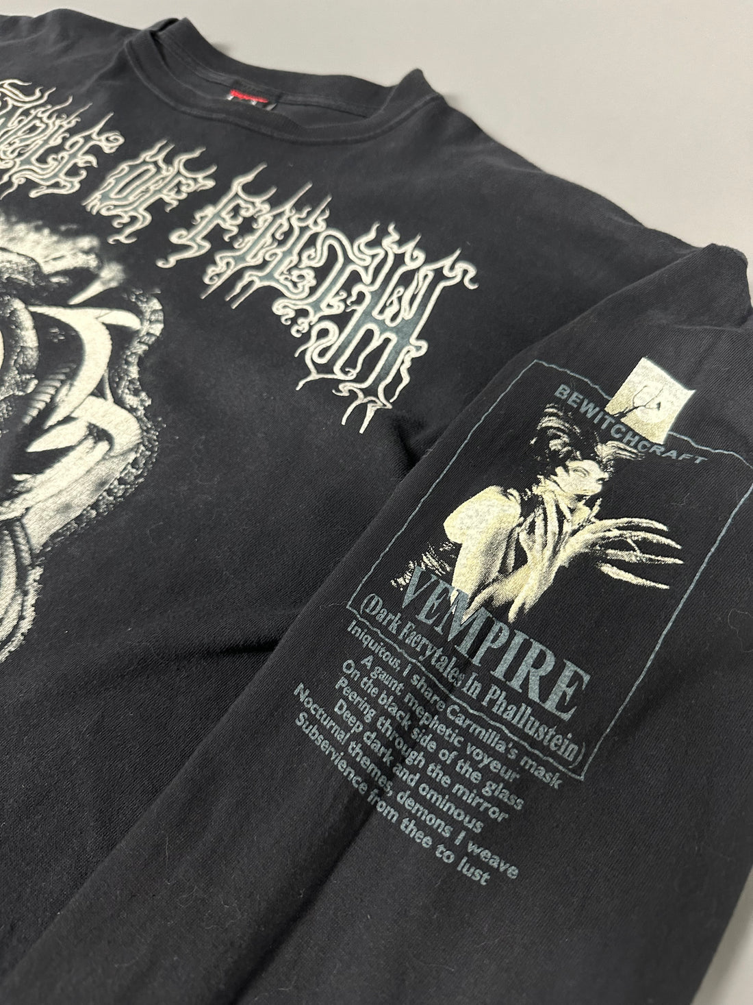 Vintage 1995 Cradle of Filth Sedusa Longsleeve