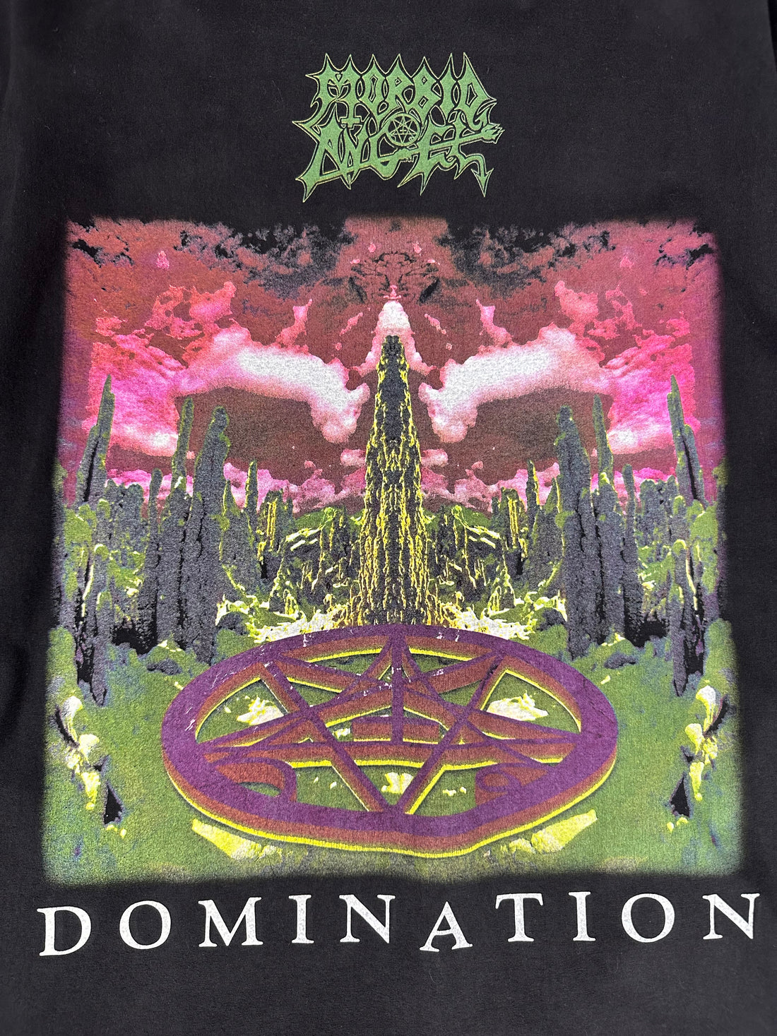 Vintage 1995 Morbid Angel Domination Longsleeve