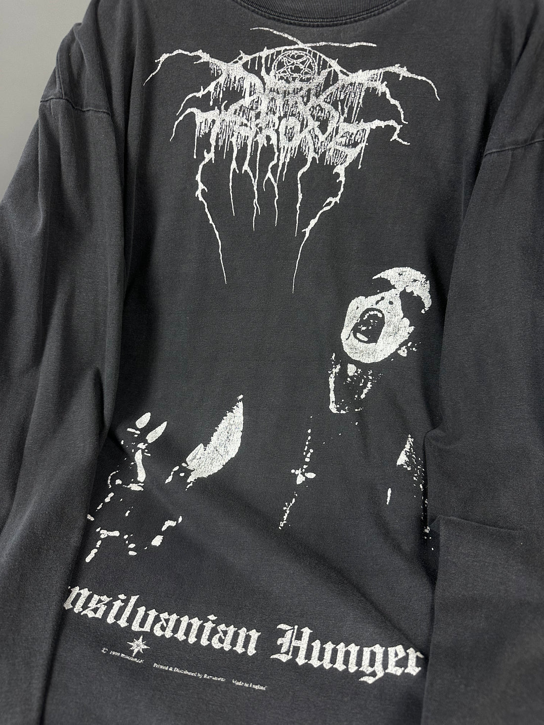 Vintage 1998 Darkthrone Transylvanian Hunger Longsleeve
