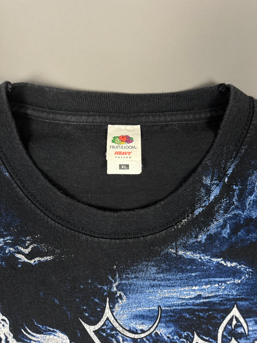 Emperor 2000s All Over Print Rider T-Shirt
