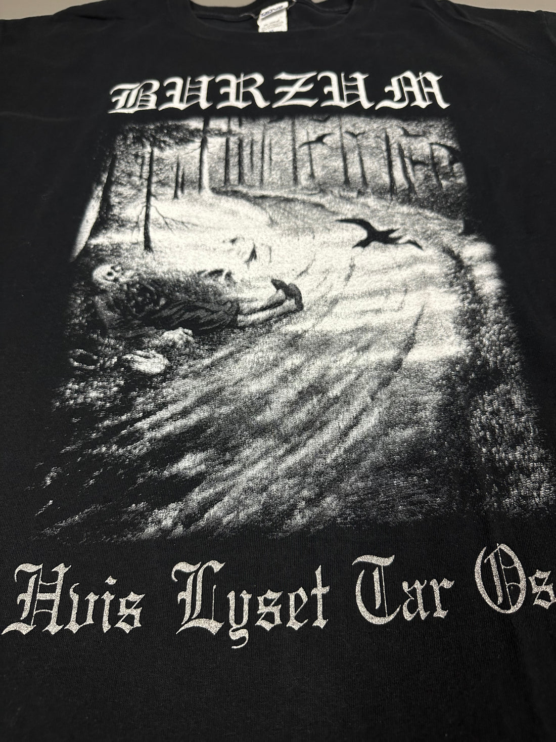 Burzum 2000s Hvis Lyset Tar Oss Vintage T-Shirt