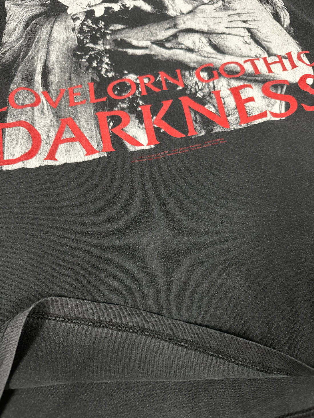 Vintage 1996 Cradle of Filth Black Goddess Longsleeve