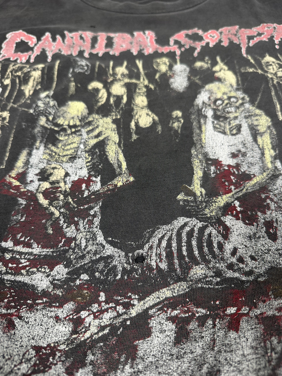 Vintage 1991 Cannibal Corpse Butchered At Birth T-Shirt