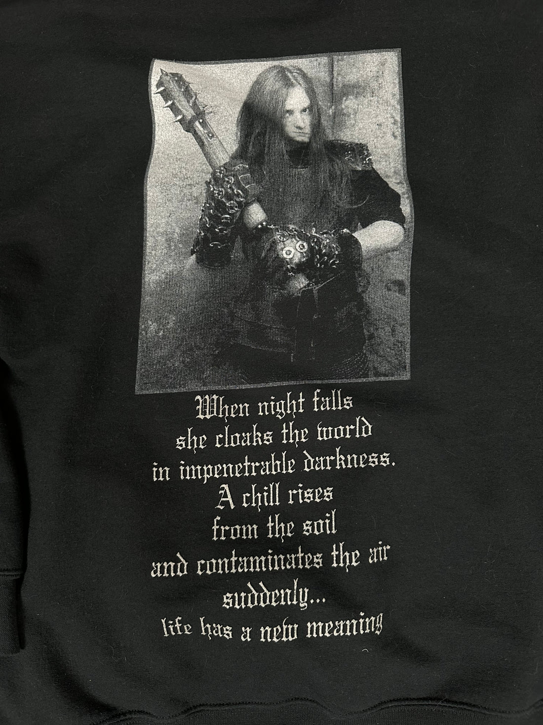 Vintage 2005 Burzum When Night Falls Sweatshirt