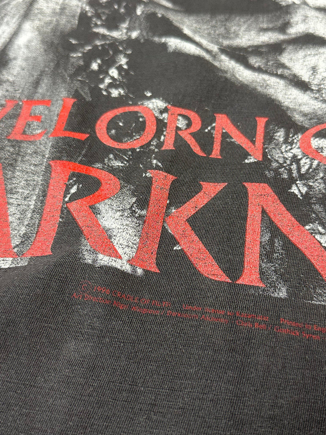 Vintage 1996 Cradle of Filth Black Goddess Longsleeve