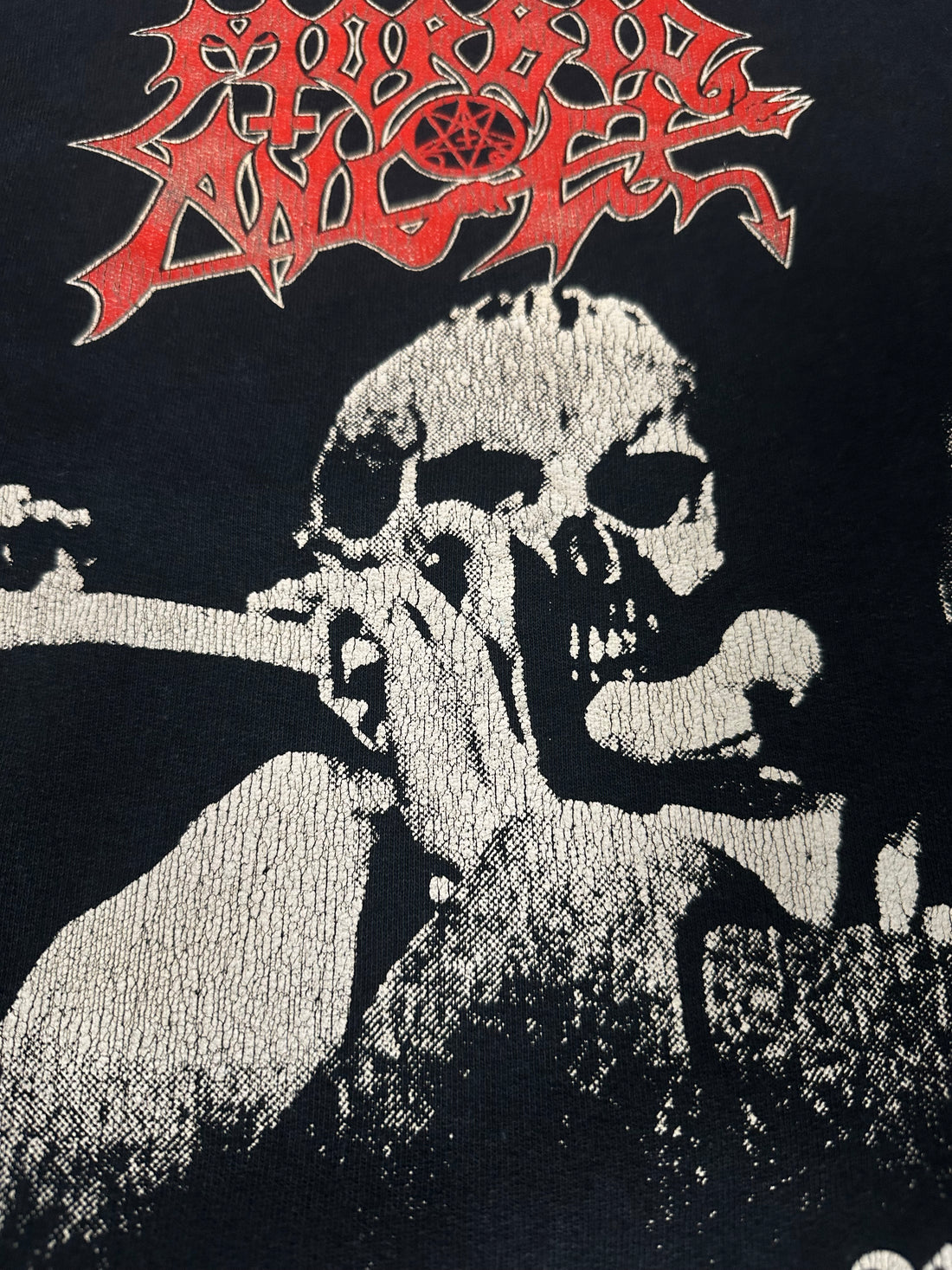 Vintage 1991 Morbid Angel Leading The Rats Sweater