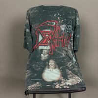 Vintage 1993 Death All Over Print T-Shirt