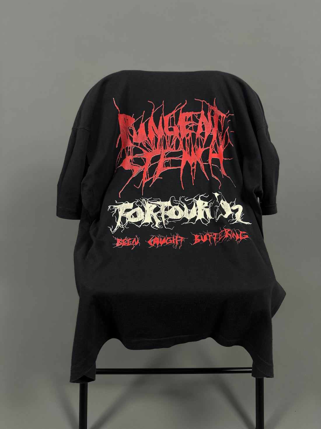 Vintage 1991 Pungent Stench Been Caught Buttering T-Shirt