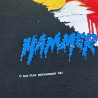 Vintage 1993 Cannibal Corpse Hammer Smashed Face T-Shirt