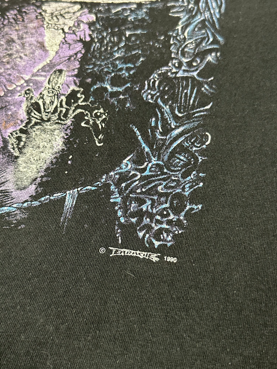 Vintage 1990 Entombed Left Hand Path T-Shirt