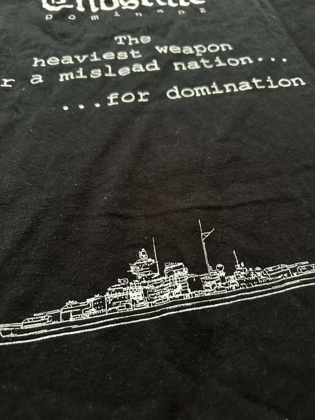 Vintage 2004 Endstille Dominanz T-Shirt