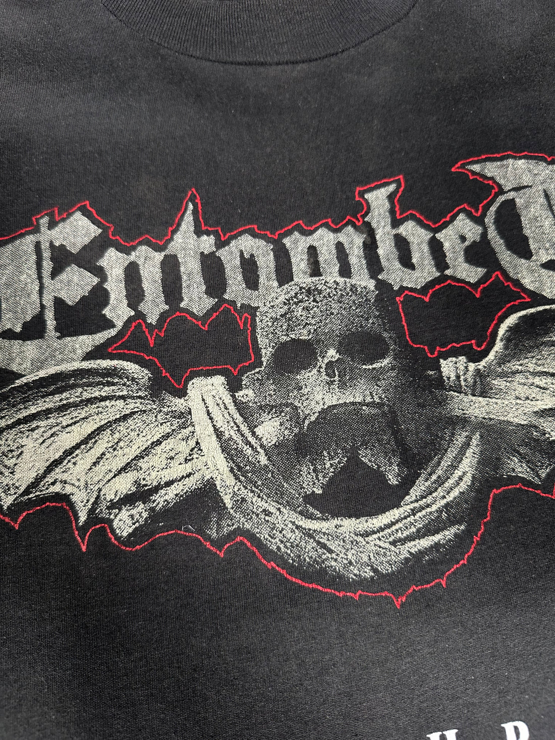 Vintage 1994 Entombed Canada Tour Wolverine Blues Longsleeve