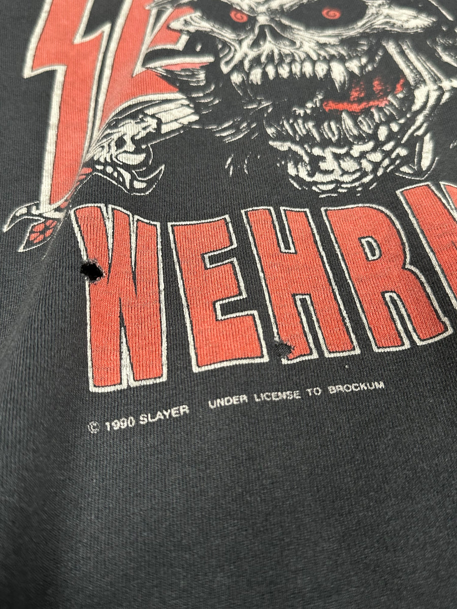 Vintage 1990 Slayer Wehrmacht T-Shirt