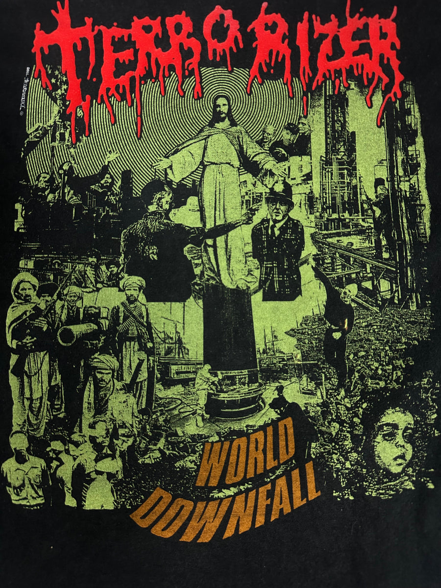 Vintage 1990 Terrorizer World Downfall Longsleeve