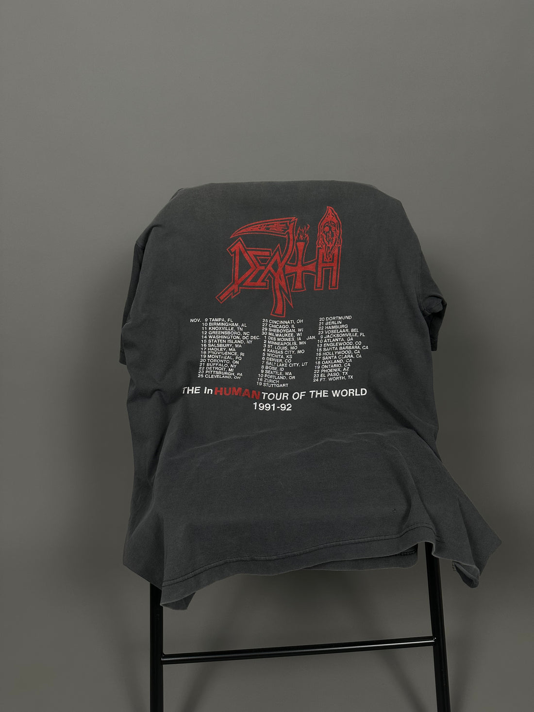 Vintage 1991 Death Human T-Shirt