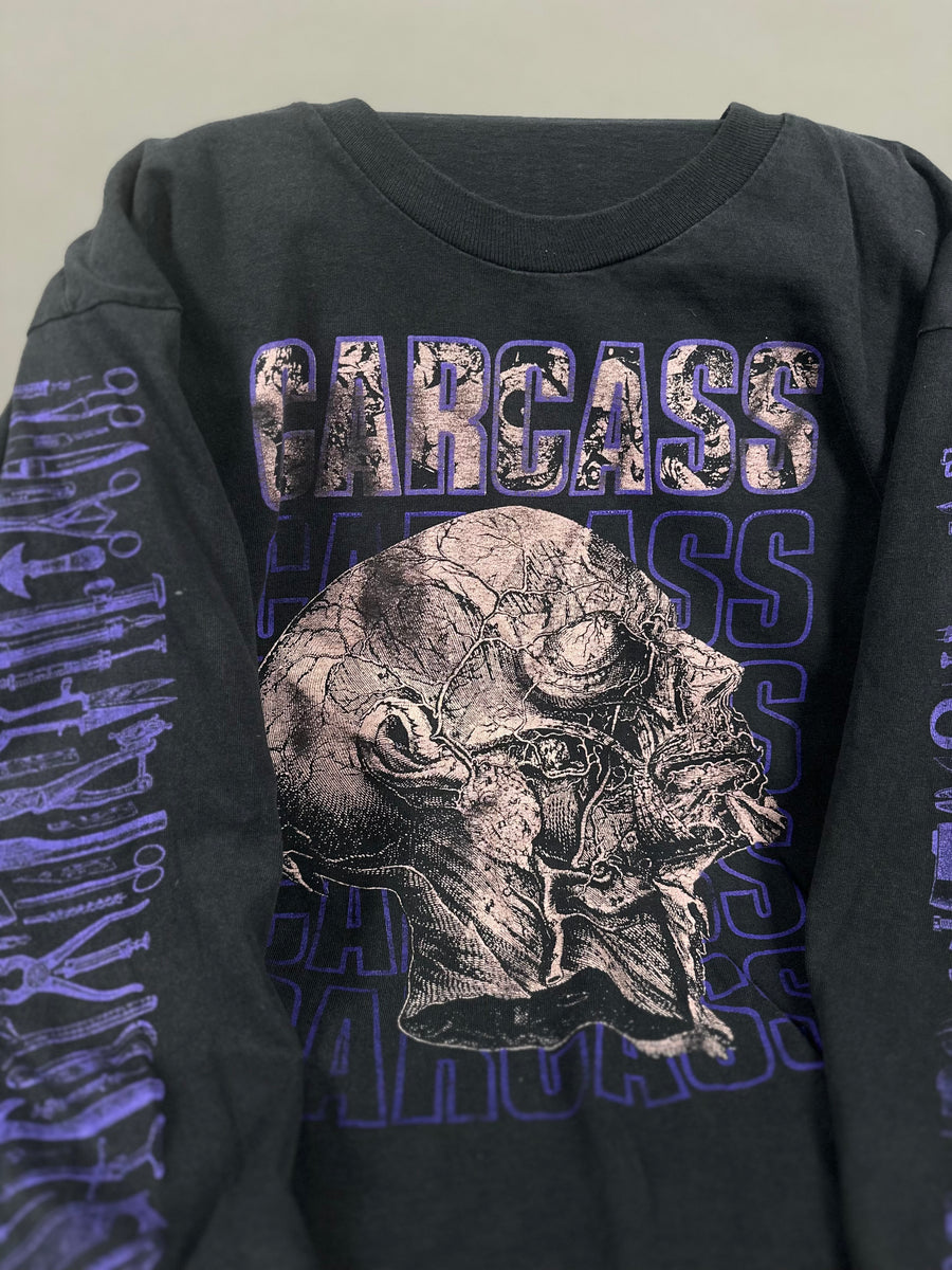 Vintage 1992 Carcass European Tour Longsleeve
