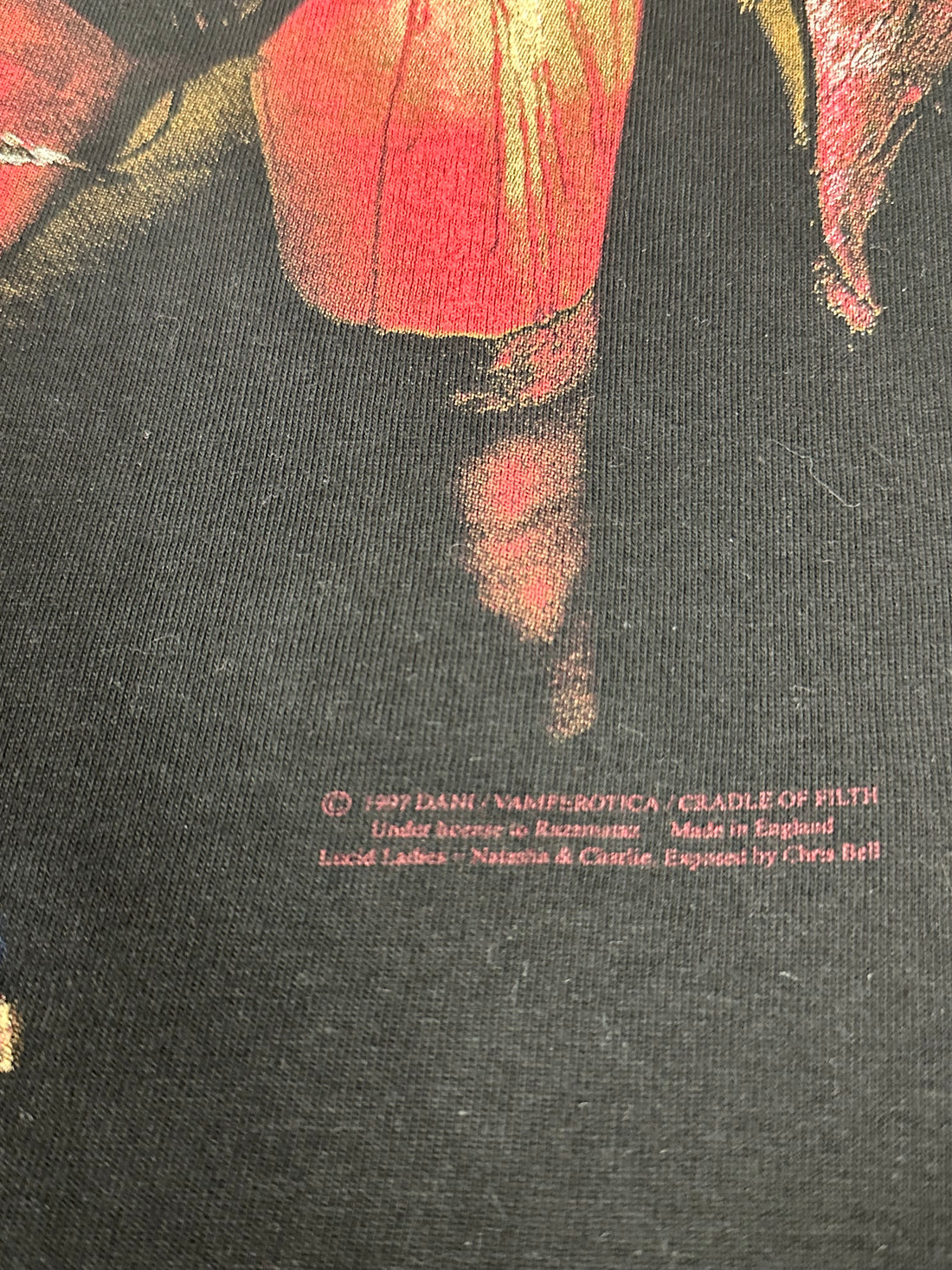 Vintage 1997 Cradle of Filth Ruin Of Europe Longsleeve
