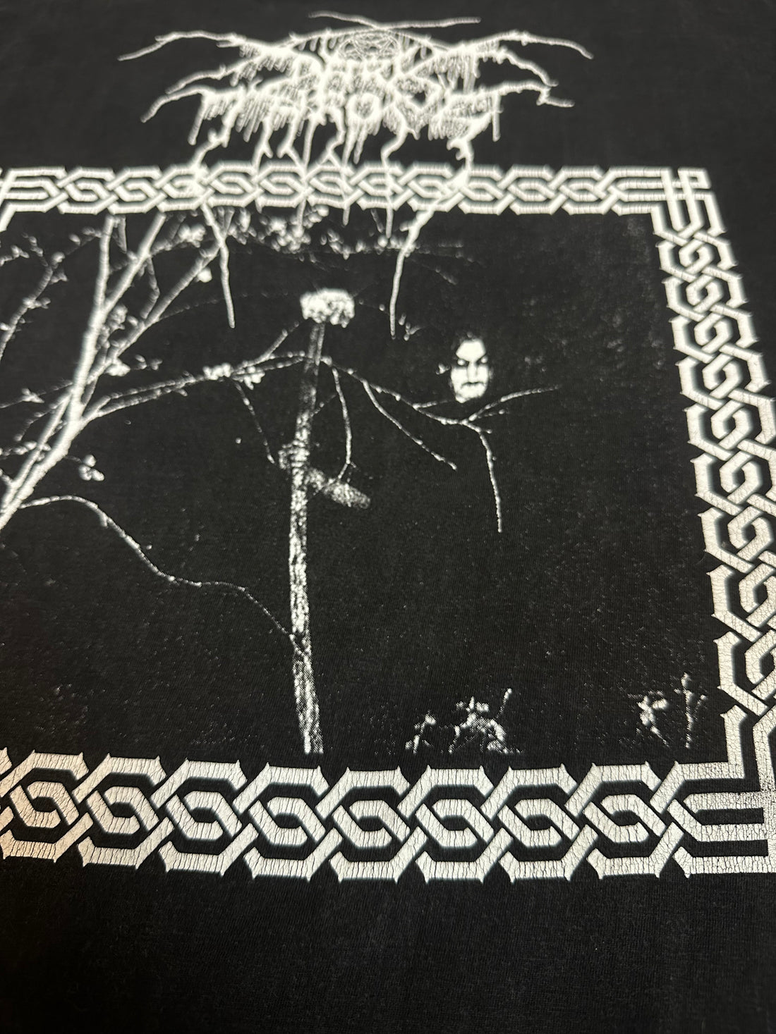 Vintage 1997 Darkthrone Under A Funeral Moon Longsleeve