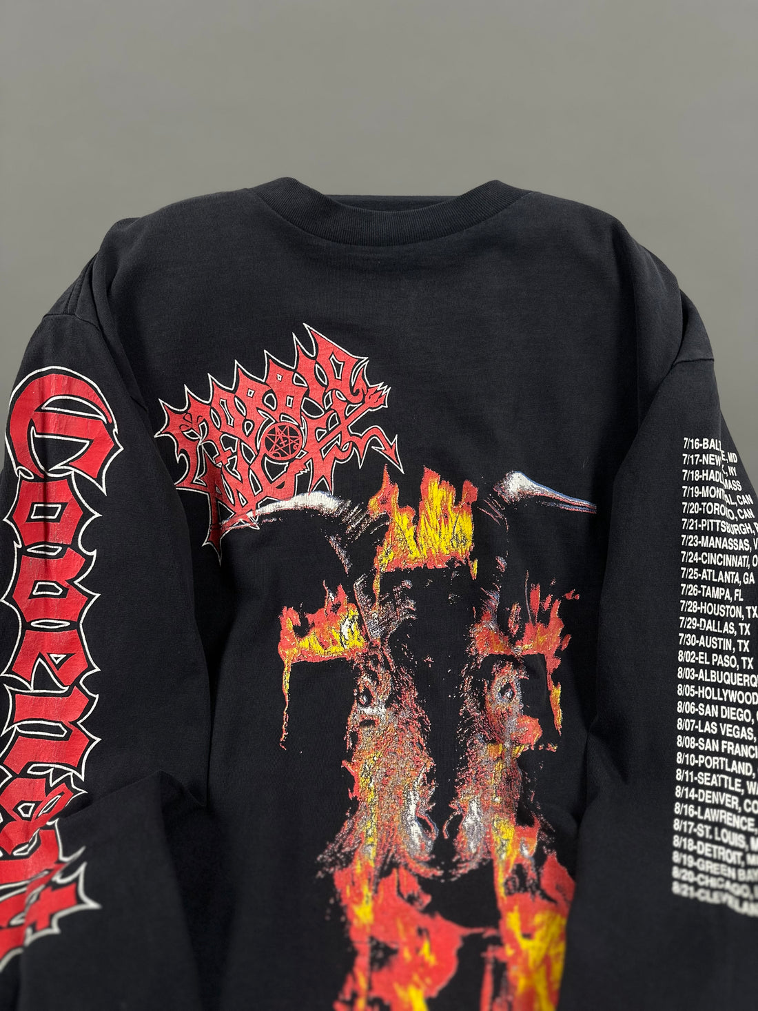 Vintage 1994 Morbid Angel Covenant Longsleeve