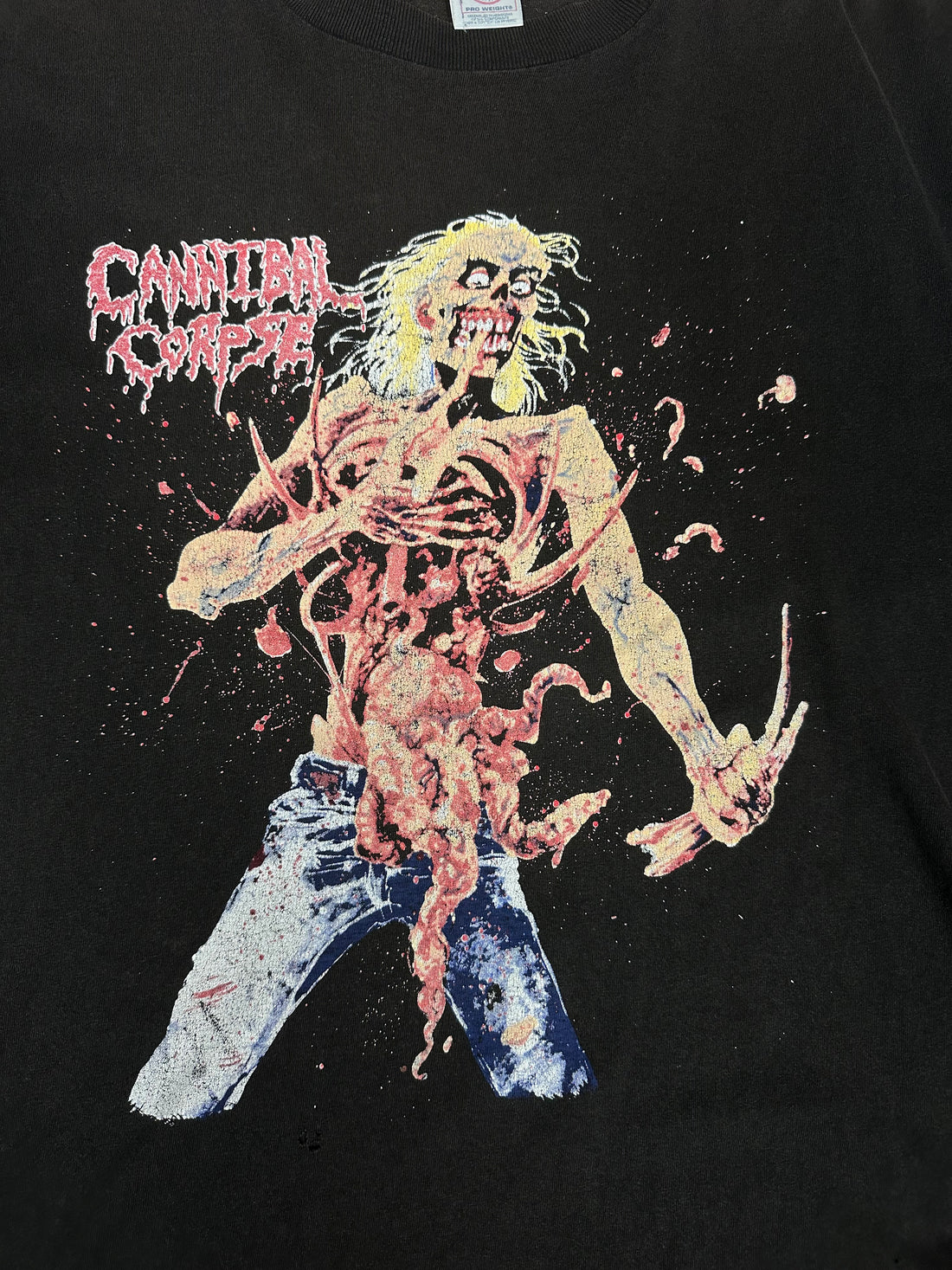 Vintage 1990s Cannibal Corpse Eaten Back To Life T-Shirt