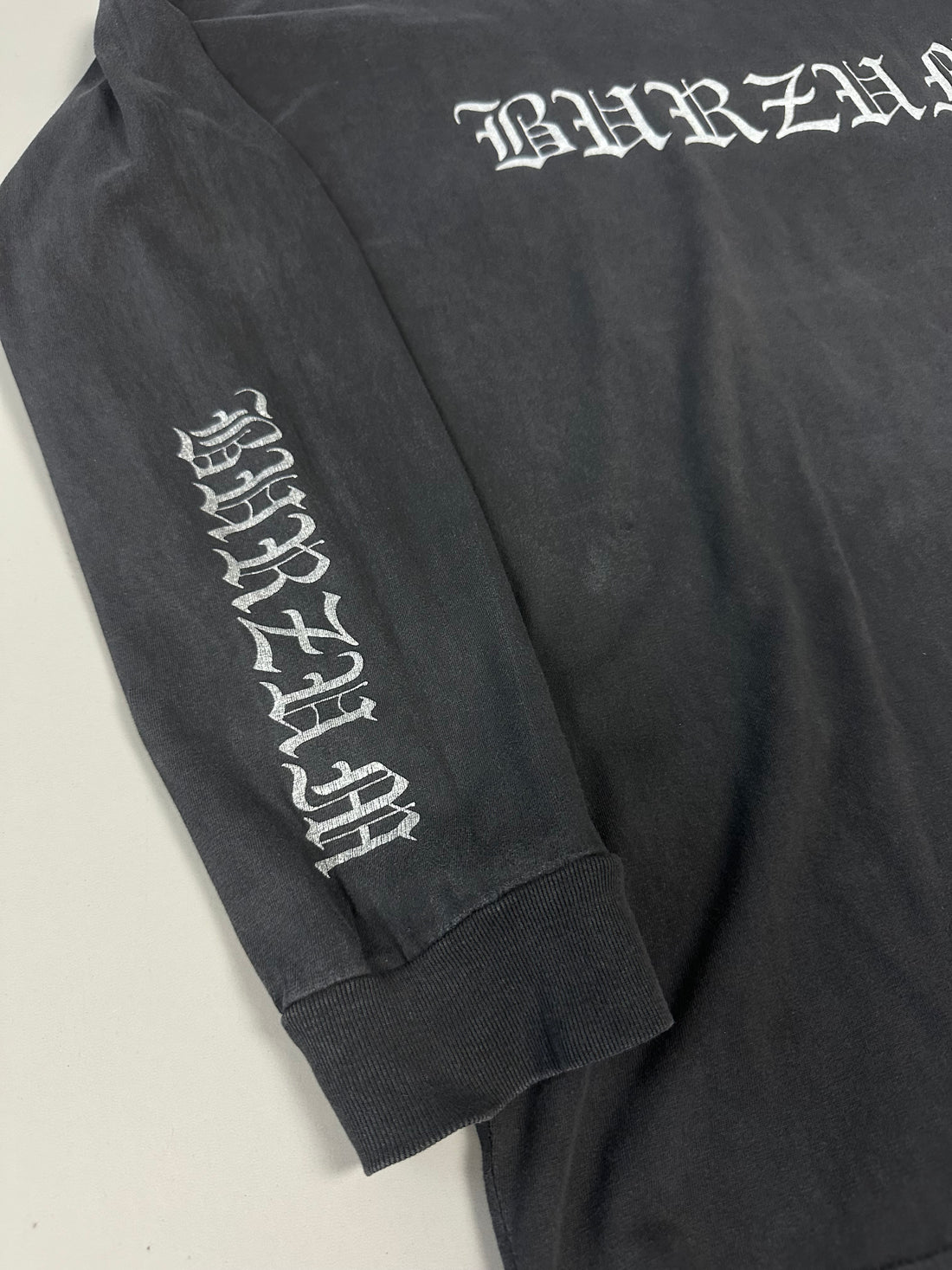 Vintage 1998 Burzum Logo Longsleeve