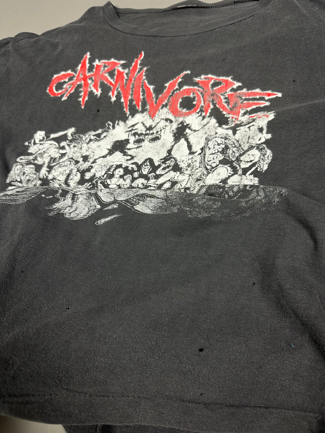 Carnivore 1985 Debut Album Vintage T-Shirt