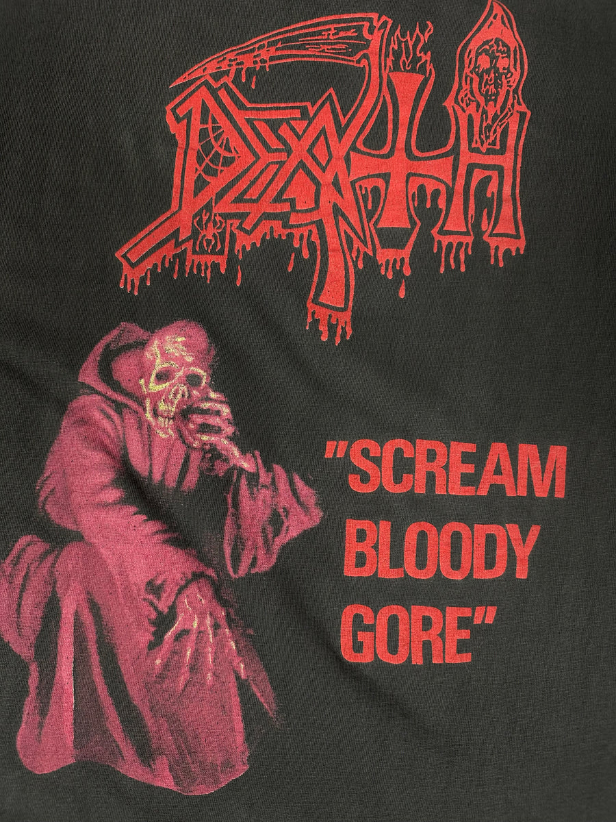 Vintage 1992 Death Scream Bloody Gore T-Shirt