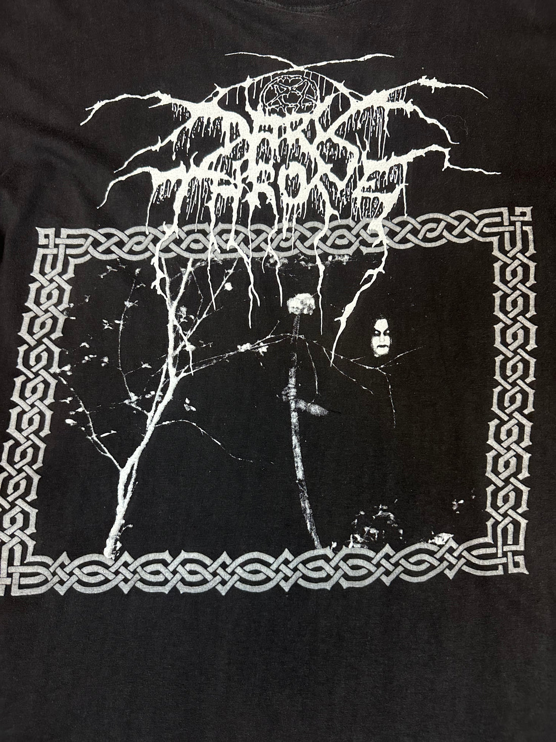 Vintage 1993 Darkthrone Under A Funeral Moon T-Shirt