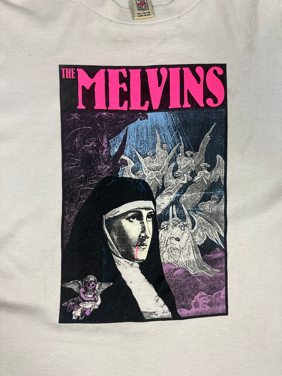 Melvins 1993 Frank Kozik Nun Vintage T-Shirt
