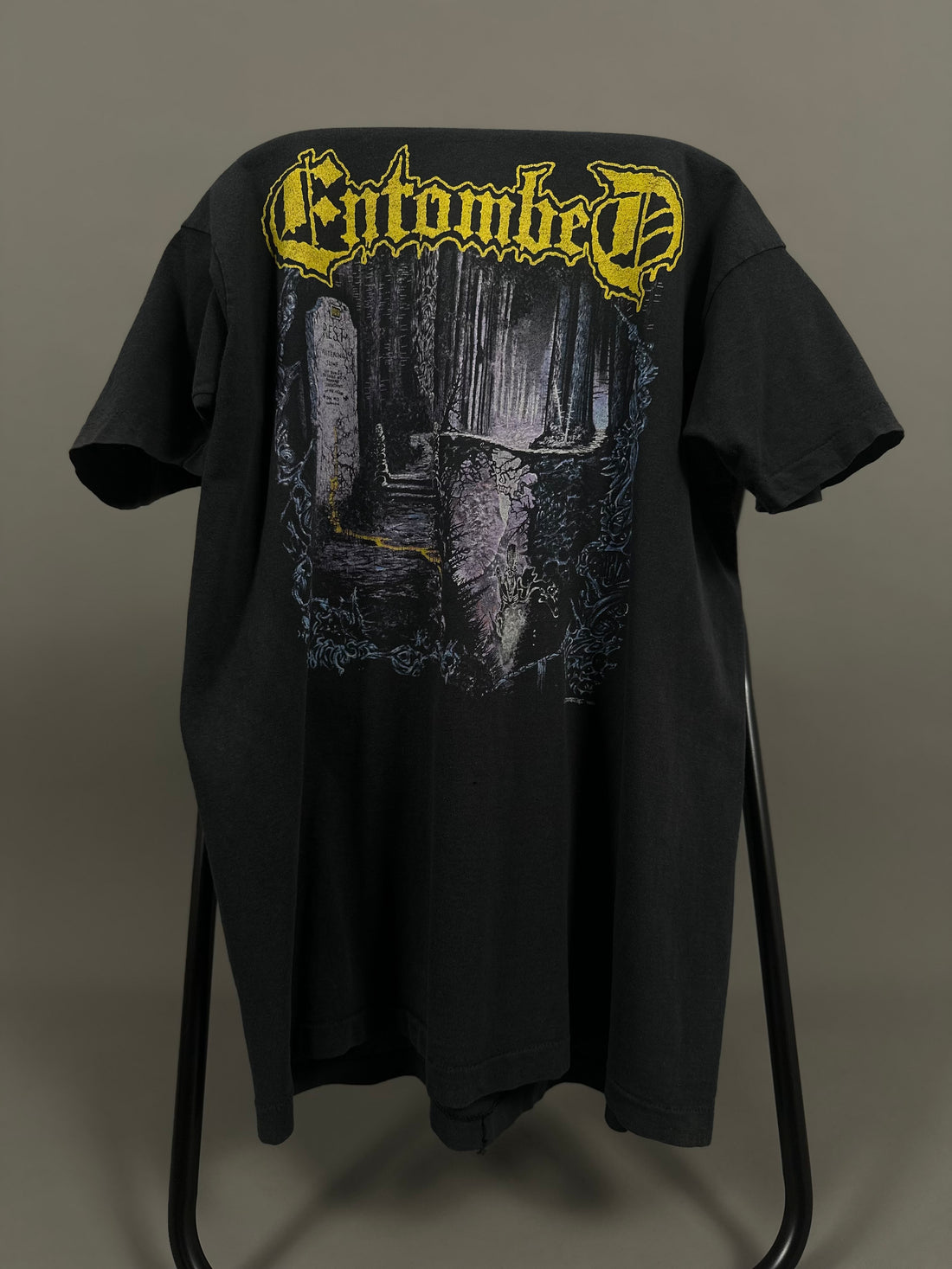 Vintage 1991 Entombed Left Hand Path T-Shirt