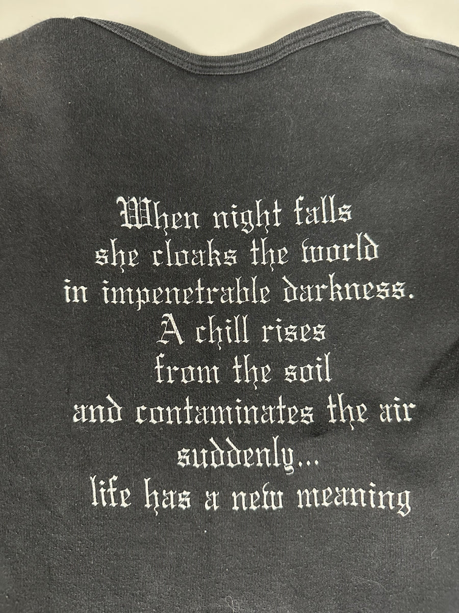 Vintage 2002 Burzum When Night Falls Girlie T-Shirt