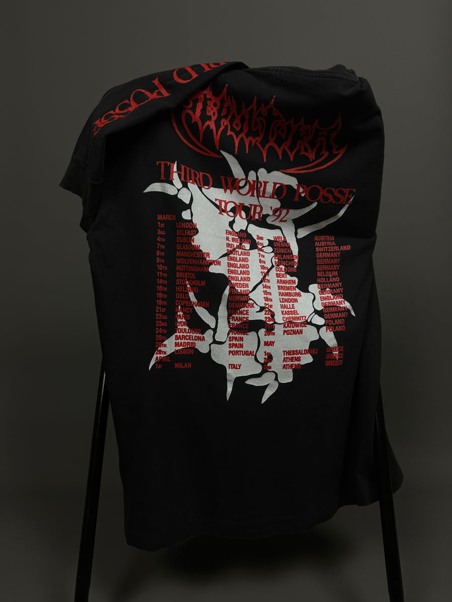 Vintage 1992 Sepultura Third World Posse Longsleeve