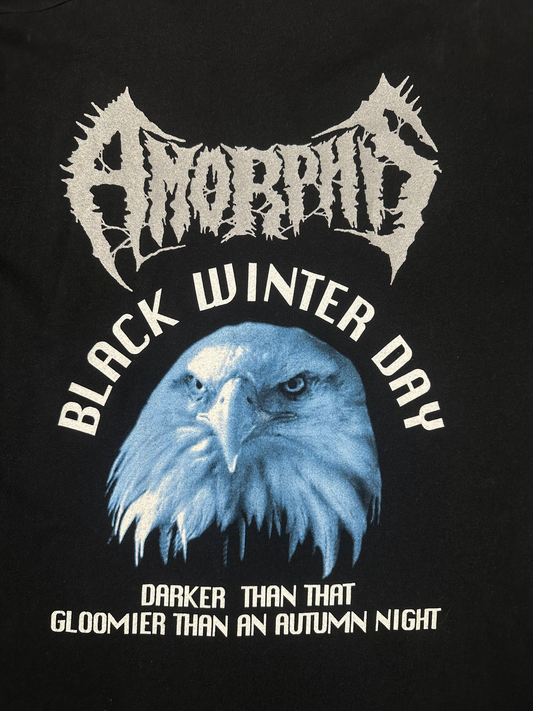 Vintage 1994 Amorphis Black Winter Day T-Shirt