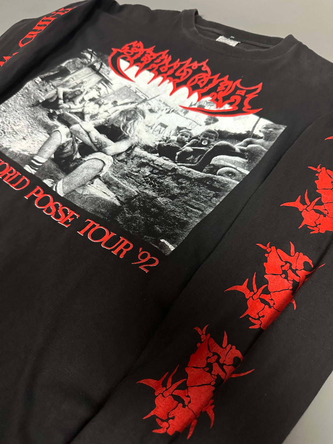 Vintage 1992 Sepultura Third World Posse Longsleeve