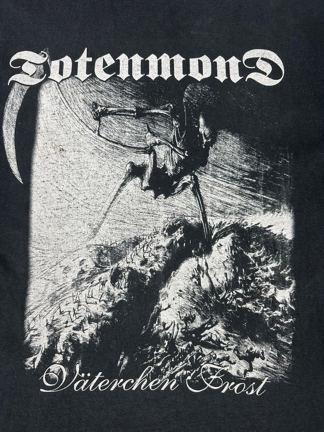 Vintage 1997 Totenmond Gott Ist Krieg T-Shirt